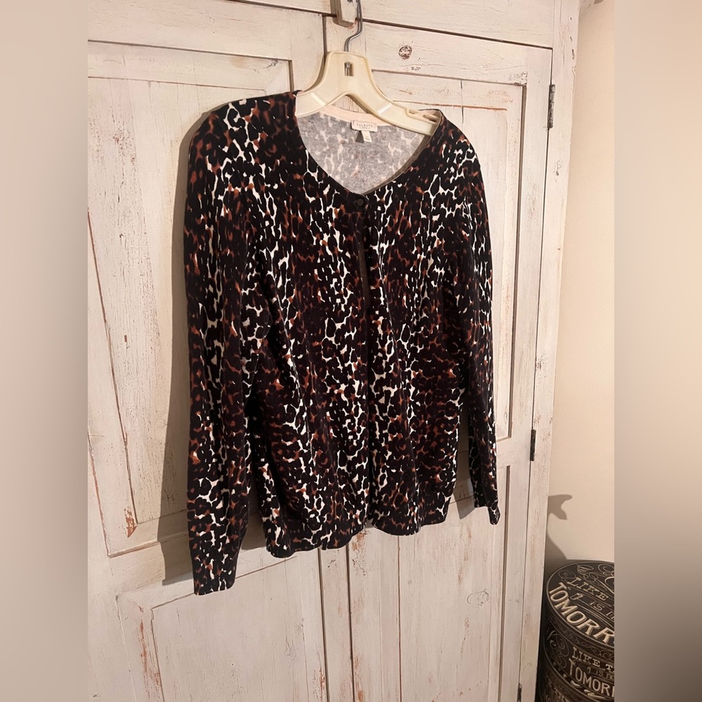 Cheetah Print Sweater